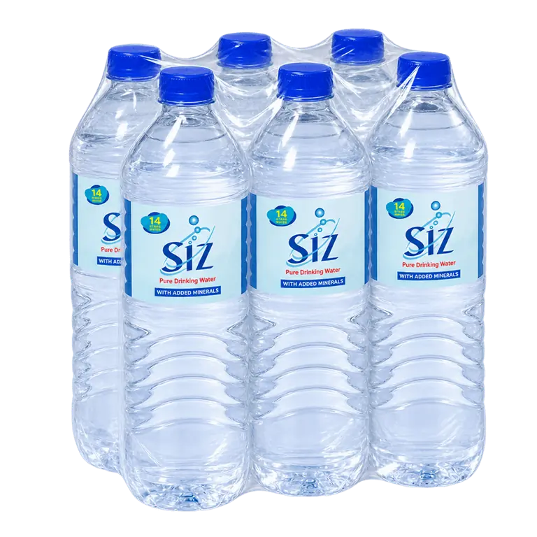 SIZ Water 1.5L, 1 carton of 6 bottles
