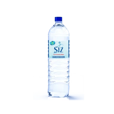SIZ Water 1.5 litre bottle – front view