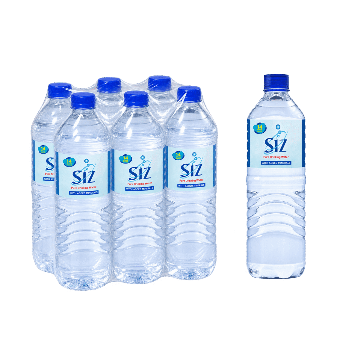 SIZ Water 1.5L (Pack of 6)