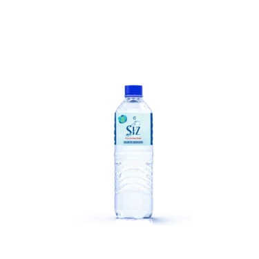 SIZ Water 330ml bottle – front view
