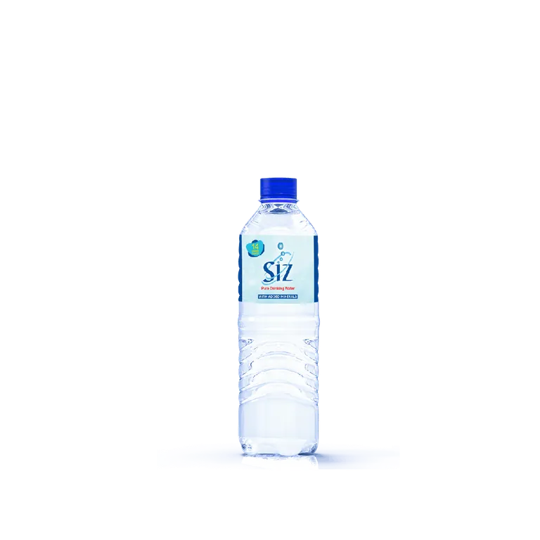 SIZ Water 330ml bottle – front view