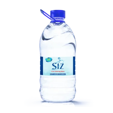 SIZ Water 5.5 litre bottle – front view