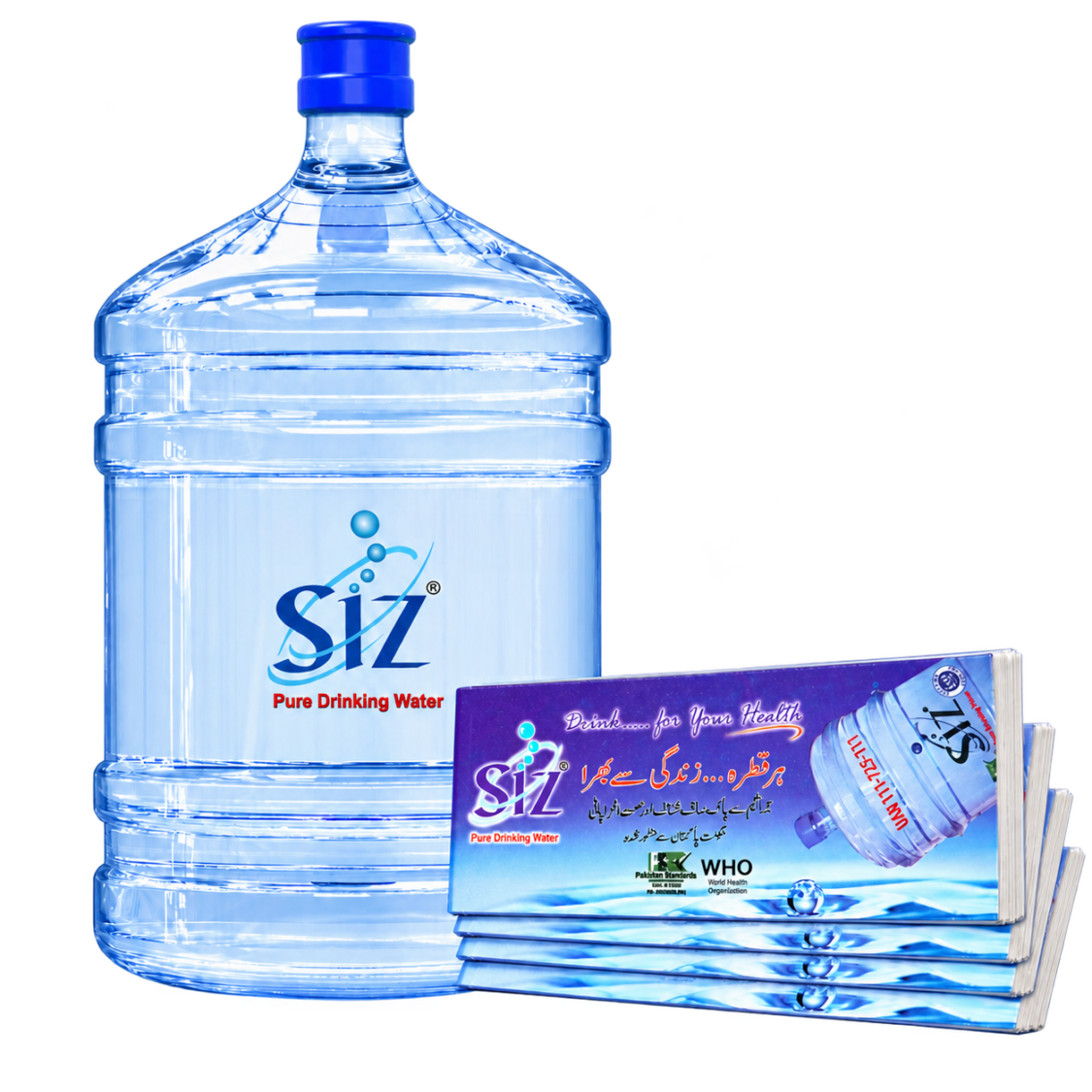 SIZ Water 19L (48 Refill Coupons)